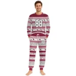 arizona-cardinals-cuffed-pajamas-custom-geometric-motif-bands-red-white-best-selling.webp