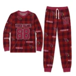 arizona-cardinals-cuffed-pajamas-personalized-buffalo-check-red-best-selling.webp