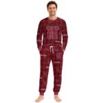 arizona-cardinals-cuffed-pajamas-personalized-buffalo-check-red-best-selling.webp