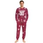 arizona-cardinals-cuffed-pajamas-personalized-floral-doodle-scatter-red-best-selling.webp