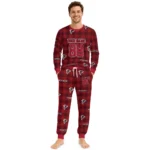 atlanta-falcons-cuffed-pajamas-custom-buffalo-check-red-best-selling.webp