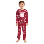 atlanta-falcons-cuffed-pajamas-custom-floral-doodle-scatter-red-best-selling.webp