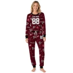 atlanta-falcons-cuffed-pajamas-custom-linear-icon-scatter-red-best-selling.webp