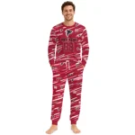 atlanta-falcons-cuffed-pajamas-customized-diagonal-brush-strokes-red-best-selling.webp