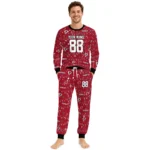 atlanta-falcons-cuffed-pajamas-customized-garland-icon-medley-red-best-selling.webp