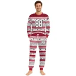 atlanta-falcons-cuffed-pajamas-customized-geometric-motif-bands-red-white-best-selling.webp