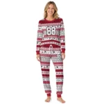 atlanta-falcons-cuffed-pajamas-customized-geometric-motif-bands-red-white-best-selling.webp