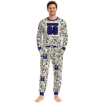 baltimore-ravens-cuffed-pajamas-custom-botanical-ornament-toss-green-best-selling.webp