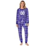baltimore-ravens-cuffed-pajamas-custom-windowpane-plaid-purple-best-selling.webp