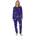 baltimore-ravens-cuffed-pajamas-customized-sparse-oval-toss-purple-best-selling.webp
