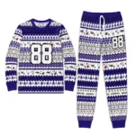 baltimore-ravens-cuffed-pajamas-personalized-geometric-motif-bands-purple-white-best-selling.webp