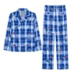 buffalo-bills-satin-pajamas-custom-tartan-grid-blue-best-selling.webp
