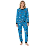 carolina-panthers-cuffed-pajamas-custom-sparse-oval-toss-blue-best-selling.webp