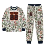 chicago-bears-cuffed-pajamas-custom-botanical-ornament-toss-green-best-selling.webp