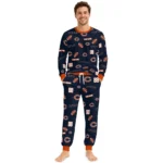 chicago-bears-cuffed-pajamas-customized-sparse-oval-toss-blue-best-selling.webp