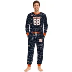 chicago-bears-cuffed-pajamas-personalized-garland-icon-medley-blue-best-selling.webp