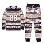 chicago-bears-cuffed-pajamas-personalized-geometric-motif-bands-blue-white-best-selling.webp