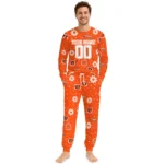 cincinnati-bengals-cuffed-pajamas-personalized-floral-doodle-scatter-orange-best-selling.webp