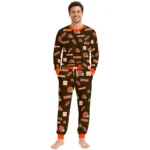 cleveland-browns-cuffed-pajamas-custom-sparse-oval-toss-brown-best-selling.webp
