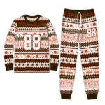 cleveland-browns-cuffed-pajamas-customized-geometric-motif-bands-brown-white-best-selling.webp