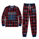 dallas-cowboys-cuffed-pajamas-customized-buffalo-check-blue-red-best-selling.webp