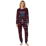 dallas-cowboys-cuffed-pajamas-customized-buffalo-check-blue-red-best-selling.webp