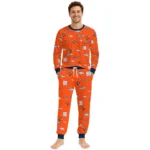 denver-broncos-cuffed-pajamas-personalized-sparse-oval-toss-orange-best-selling.webp