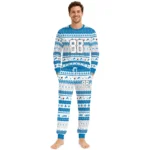 detroit-lions-cuffed-pajamas-customized-geometric-motif-bands-blue-white-best-selling.webp