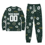 green-bay-packers-cuffed-pajamas-customized-floral-doodle-scatter-green-best-selling.webp