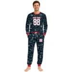 houston-texans-cuffed-pajamas-custom-garland-icon-medley-blue-best-selling.webp