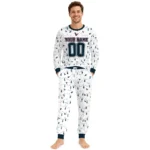 houston-texans-cuffed-pajamas-customized-wavy-light-strands-blue-white-best-selling.webp