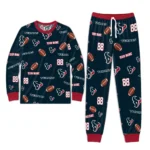 houston-texans-cuffed-pajamas-personalized-sparse-oval-toss-blue-best-selling.webp