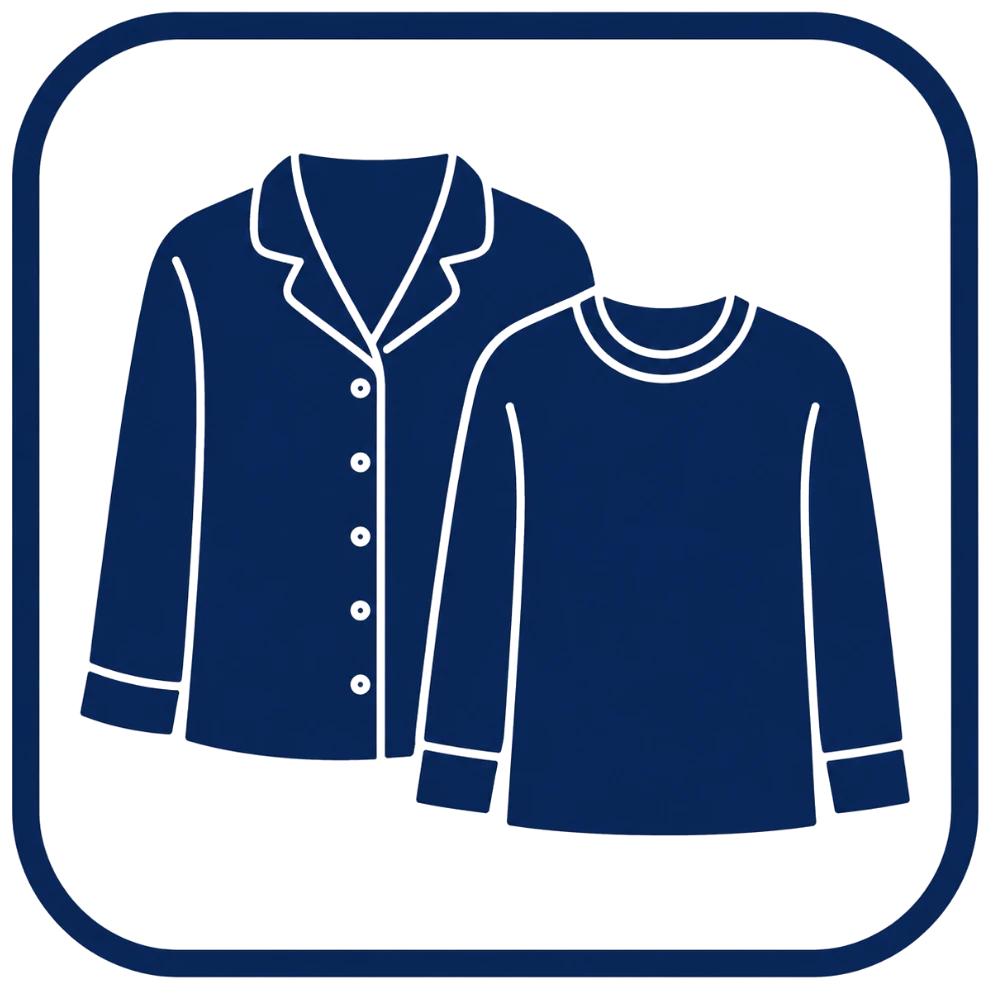 Icon Satin And Cuffed Pajamas