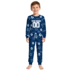 indianapolis-colts-cuffed-pajamas-custom-floral-doodle-scatter-blue-best-selling.webp