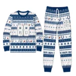 indianapolis-colts-cuffed-pajamas-customized-geometric-motif-bands-blue-white-best-selling.webp