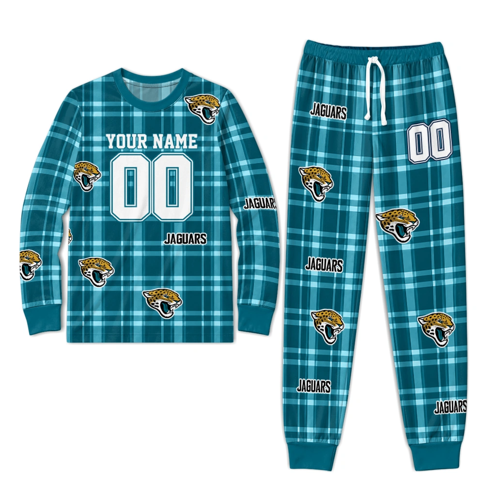 jacksonville-jaguars-cuffed-pajamas-custom-windowpane-plaid-teal-best-selling.webp Jacksonville Jaguars Cuffed Pajamas Custom Windowpane Plaid Teal Best Selling Webp