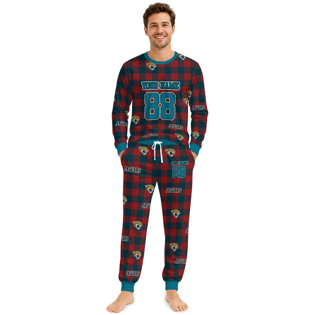 jacksonville-jaguars-cuffed-pajamas-customized-buffalo-check-teal-red-fashion-forward.webp Jacksonville Jaguars Cuffed Pajamas Customized Buffalo Check Teal Red Fashion Forward Webp