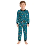 jacksonville-jaguars-cuffed-pajamas-customized-sparse-oval-toss-teal-best-selling.webp