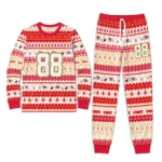 kansas-city-chiefs-cuffed-pajamas-custom-geometric-motif-bands-red-white-best-selling.webp