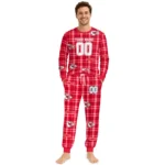 kansas-city-chiefs-cuffed-pajamas-customized-windowpane-plaid-red-best-selling.webp