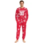 kansas-city-chiefs-cuffed-pajamas-personalized-floral-doodle-scatter-red-best-selling.webp