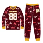 kansas-city-chiefs-cuffed-pajamas-personalized-linear-icon-scatter-red-best-selling.webp