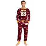 kansas-city-chiefs-cuffed-pajamas-personalized-linear-icon-scatter-red-best-selling.webp
