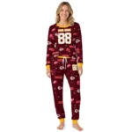 kansas-city-chiefs-cuffed-pajamas-personalized-linear-icon-scatter-red-best-selling.webp