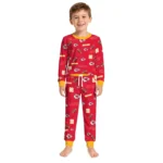 kansas-city-chiefs-cuffed-pajamas-personalized-sparse-oval-toss-red-best-selling.webp