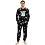 las-vegas-raiders-cuffed-pajamas-custom-floral-doodle-scatter-black-best-selling.webp