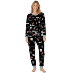 las-vegas-raiders-cuffed-pajamas-custom-sparse-oval-toss-black-best-selling.webp