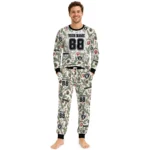 las-vegas-raiders-cuffed-pajamas-personalized-botanical-ornament-toss-green-best-selling.webp