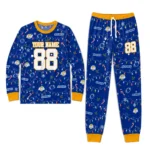 los-angeles-rams-cuffed-pajamas-custom-garland-icon-medley-blue-best-selling.webp