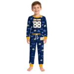 los-angeles-rams-cuffed-pajamas-personalized-linear-icon-scatter-blue-best-selling.webp